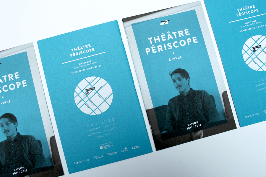 3399 : Théâtre periscope - branding et imprimé